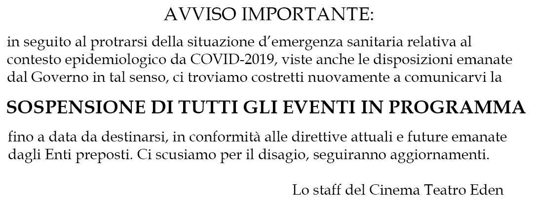 Comunicato COVID-2019 Comunicato COVID-2019